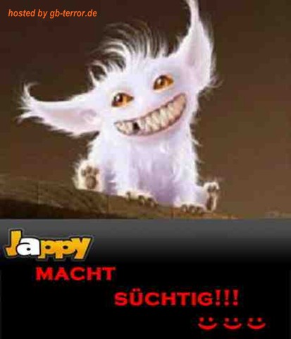 Gaestebuchbild Jappy macht suechtig