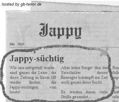 Jappy süchtig GB Eintrag