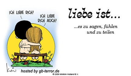 Liebe ist - Gaestebuchbild