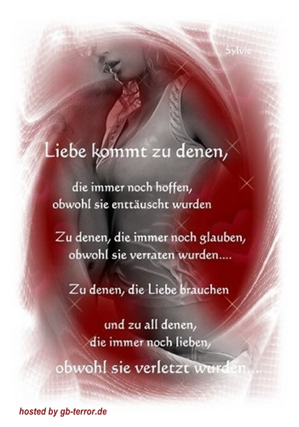 Liebesspruch Gaestebuchbild