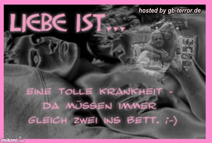 Liebesspruch GB Bild