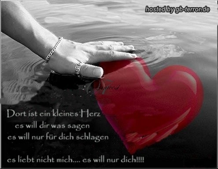 Liebesspruch GB Bild