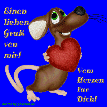 Gaestebuchbild Liebe Gruesse