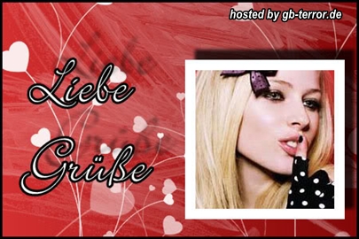 Gaestebuchbild Liebe Gruesse