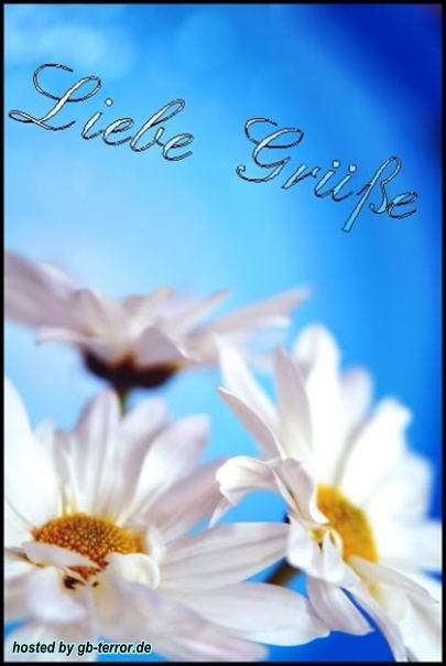 Gaestebuchbild Liebe Gruesse