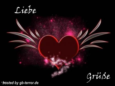 Gaestebuchbild Liebe Gruesse