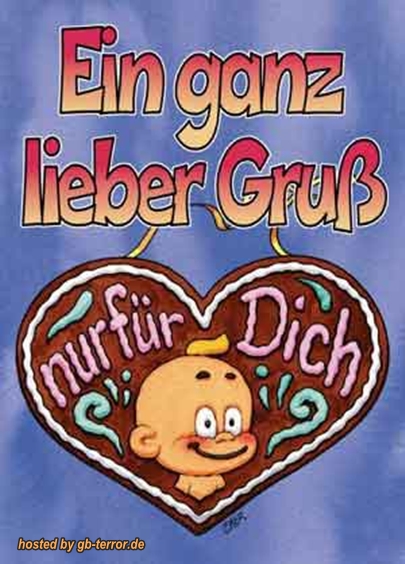 Gaestebuchbild Liebe Gruesse
