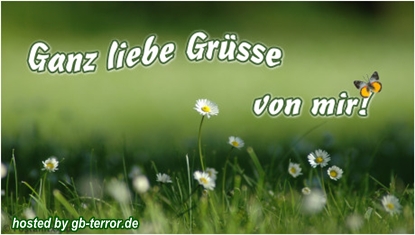 Gaestebuchbild Liebe Gruesse