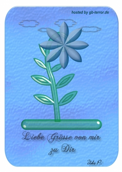 Liebe Gruesse Gaestebuch Bild