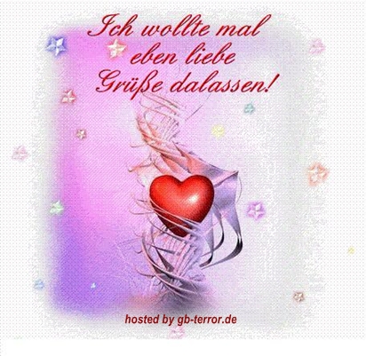 Liebe Gruesse Gaestebuch Bild