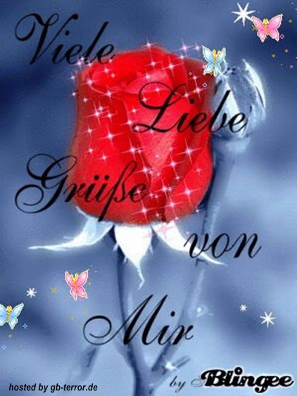 Liebe Gruesse Gaestebuch Bild