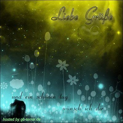 Liebe Gruesse Gaestebuch Bild