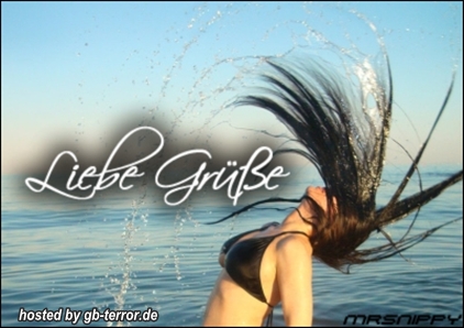 Liebe Gruesse Gaestebuchbild