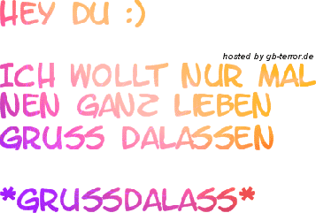 Lieber Gruss GB Pic