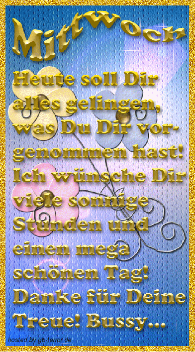 Mittwochsgruß GB Eintrag