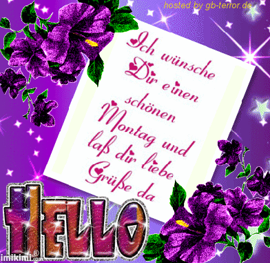 Montag Gaestebuch Bild