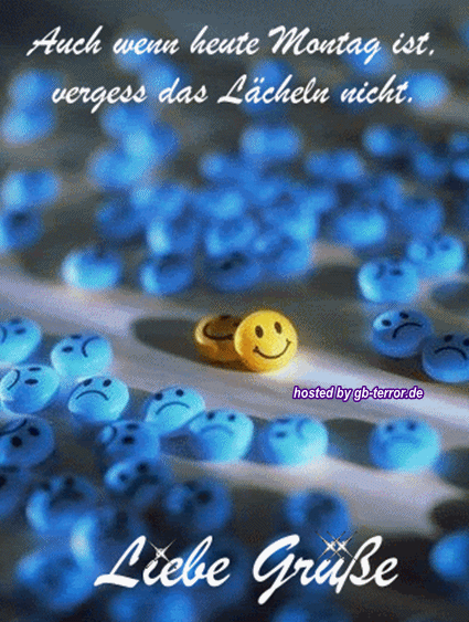 Montagsgruesse GB Bild