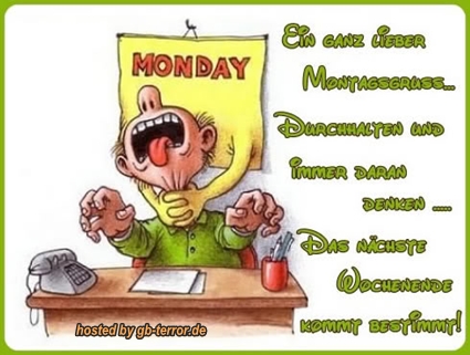 Montagsgruesse GB Eintrag