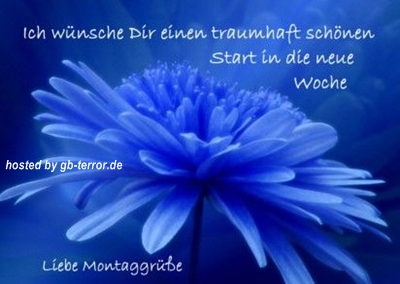 Montagsgruß Gästebuch Bild