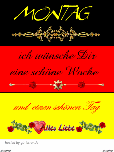 Montagsgruss Gaestebuch Bild