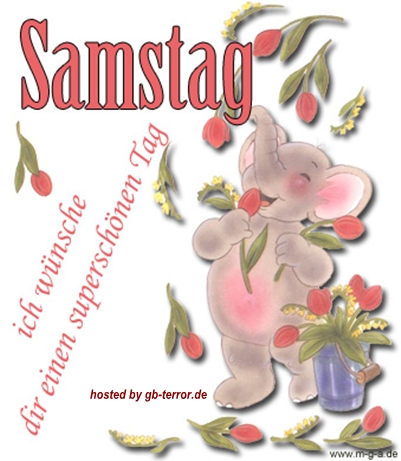 Gaestebuchbild Samstagsgruesse