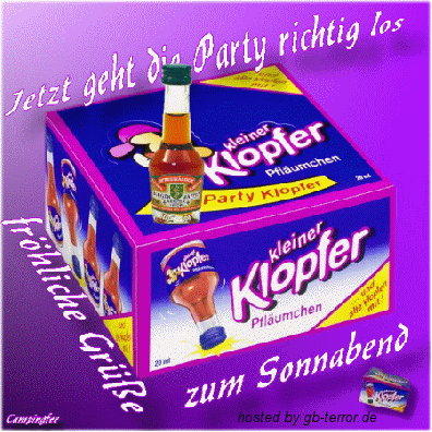 Samstags Gaestebuch Bild