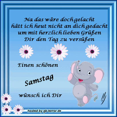 Samstags GB Bild