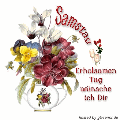 Samstagsgruss Gästebuch Bild