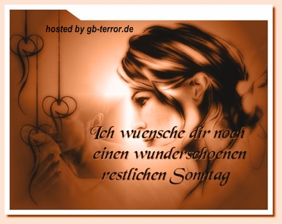 Sonntag Gästebuch Bild