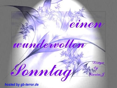 Sonntag Gästebuchbild