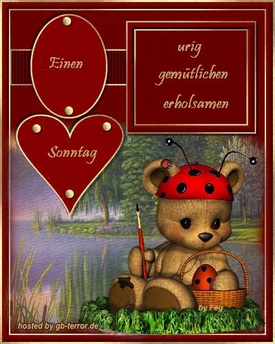 Sonntagsgruesse Gaestebuchbild