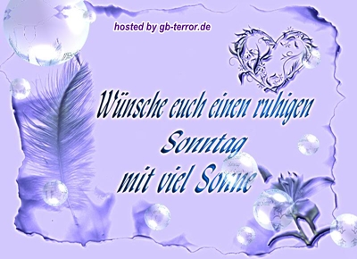 Sonntagsgrüße GB-Pic