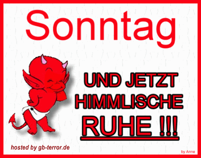 Sonntagsgrüsse GBBild