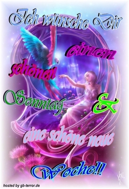 Sonntags Gruß Gästebuch Bild