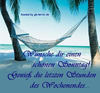 Sonntagsgruß Gästebuch Pic