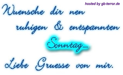 Sonntagsgruss GB-Pic