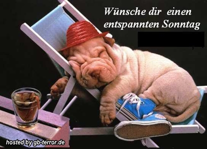 Sonntagsgruss GB Eintrag