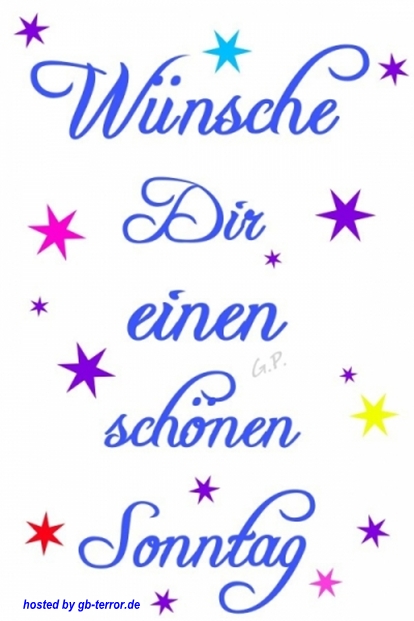 Sonntags Gruß GB Pic