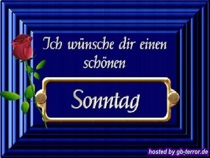 Sonntagsgruss GB Pic