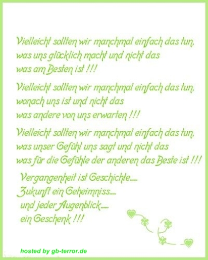 Gästebuch Spruechebild