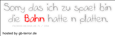 GB Bild Lustiger Spruch