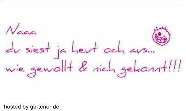 GB Eintrag Lustiger Spruch