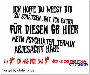 GB Sprüche Bild lustig