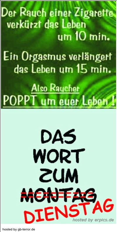 Lustiger GBSpruch Bild