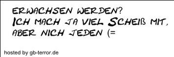 Witziges Spruch GB Bild