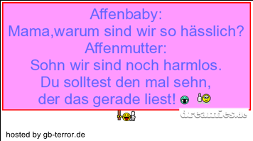 Witziges Sprüche GB Bild