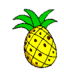 Animiertes Bild Ananas