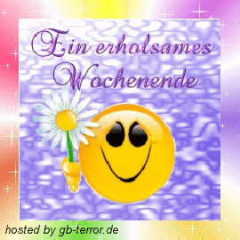 Gästebuch Eintrag Wochenendgrüße