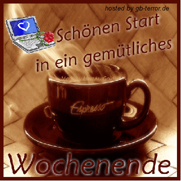 Gaestebuchbild Wochenend Gruß
