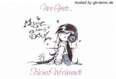 Gaestebuchbild Wochenendgrüße